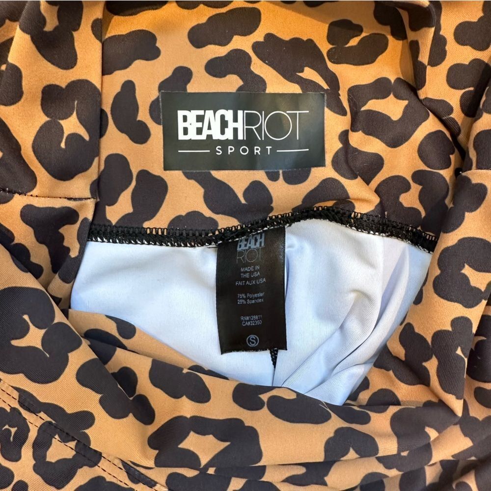 Beach Riot Leopard Print Piper Legging - Picture 2 of 4